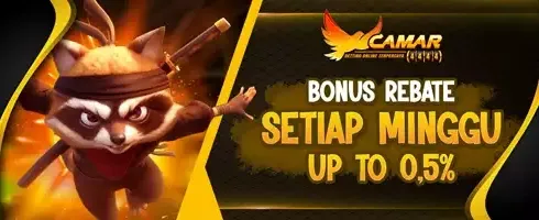Rebate Mingguan Slot Gacor 0.5% promotion